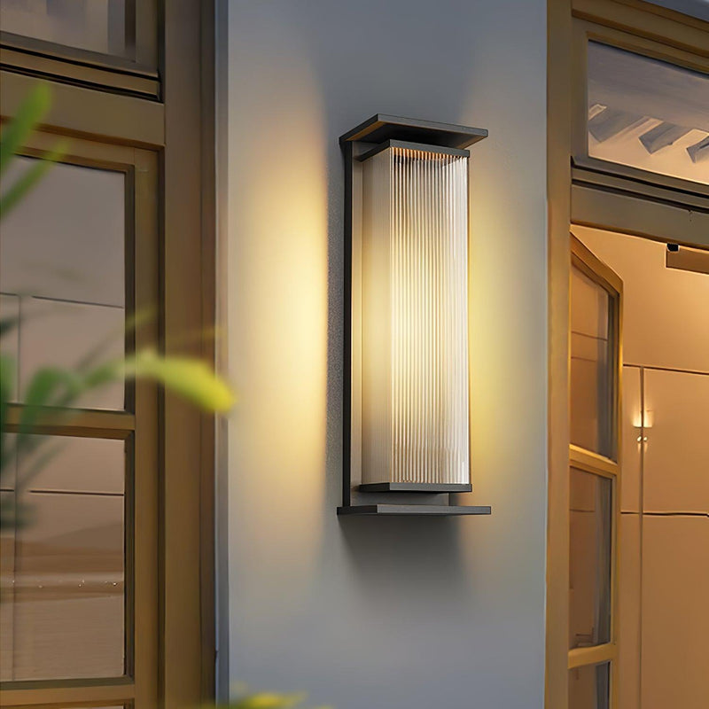 Rectangular Box Outdoor Wall Lamp-DWHOME