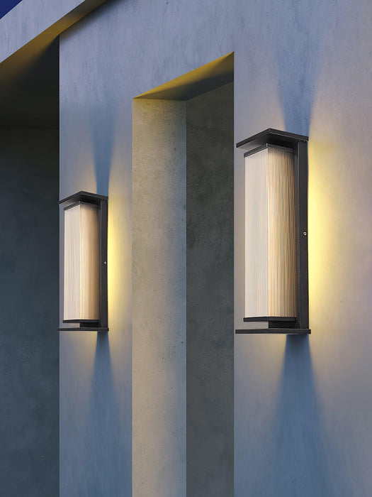 Rectangular Box Outdoor Wall Lamp - DWHOME