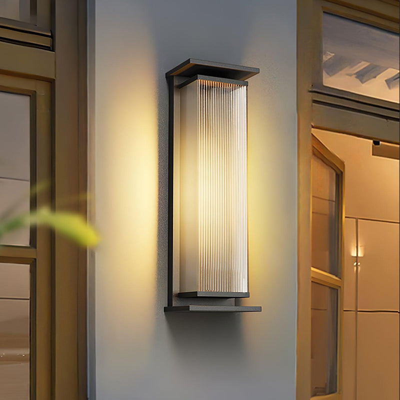 Rectangular Box Outdoor Wall Lamp-DWHOME