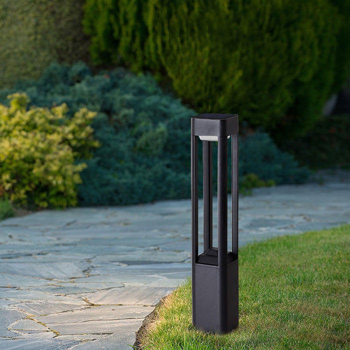 Rectangular Column Garden Outdoor Light-DWHOME