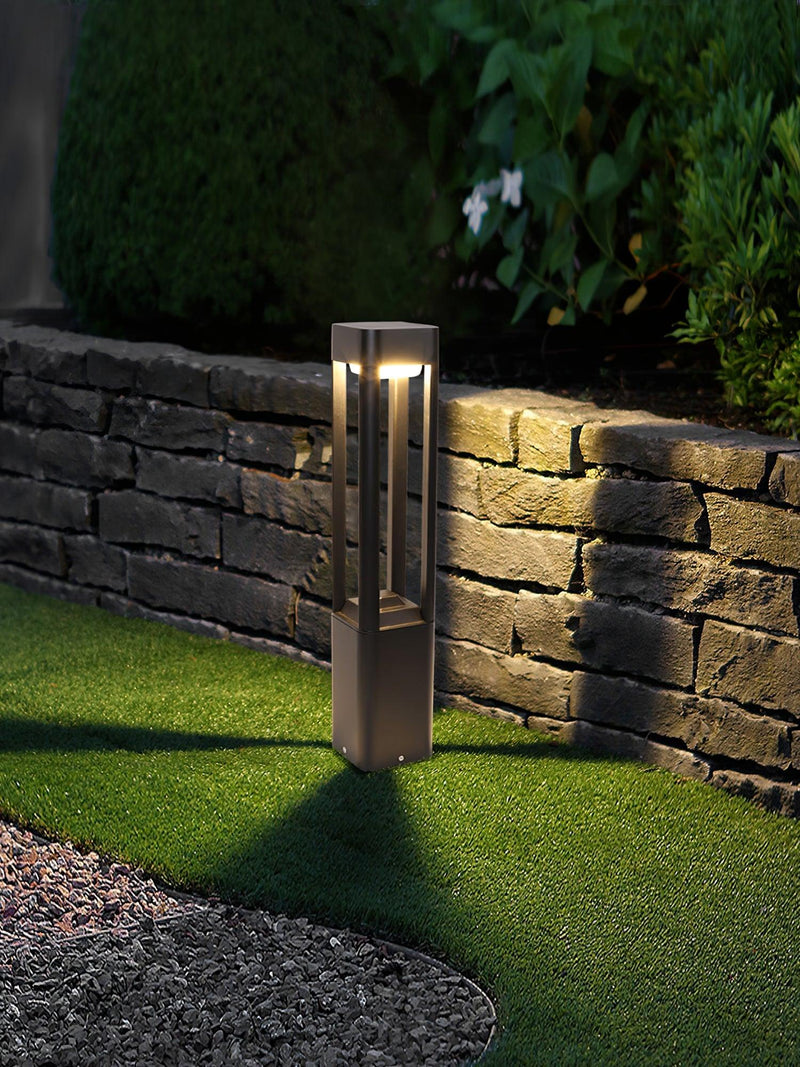 Rectangular Column Garden Outdoor Light-DWHOME
