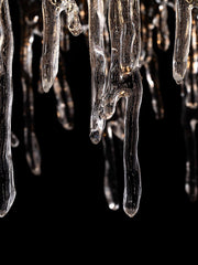 Rectangular Icicle Glass Chandelier-DWHOME