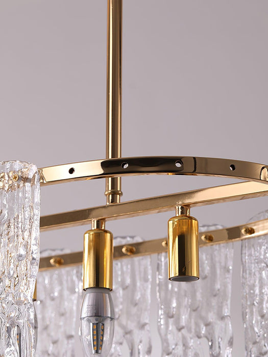 Rectangular Icicle Glass Chandelier - DWHOME