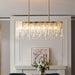 Rectangular Icicle Glass Chandelier - DWHOME