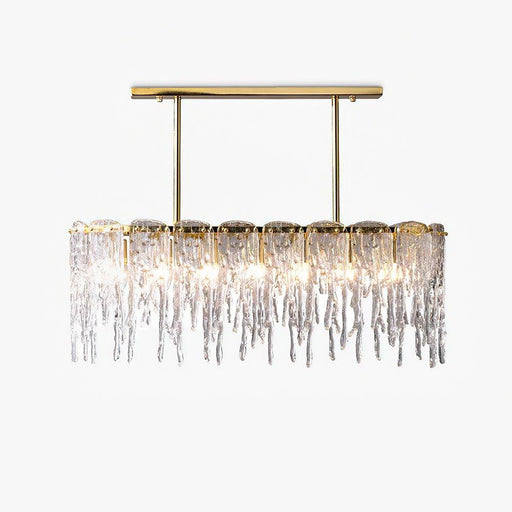 Rectangular Icicle Glass Chandelier - DWHOME