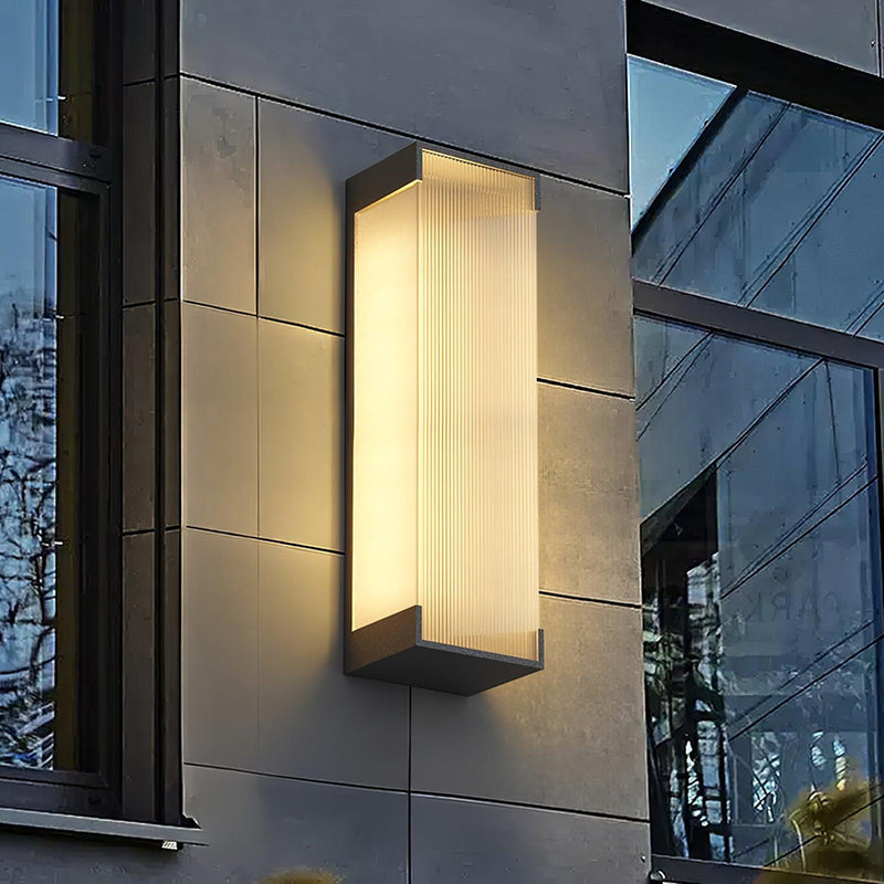 Rectangular Outdoor Wall Light-DWHOME