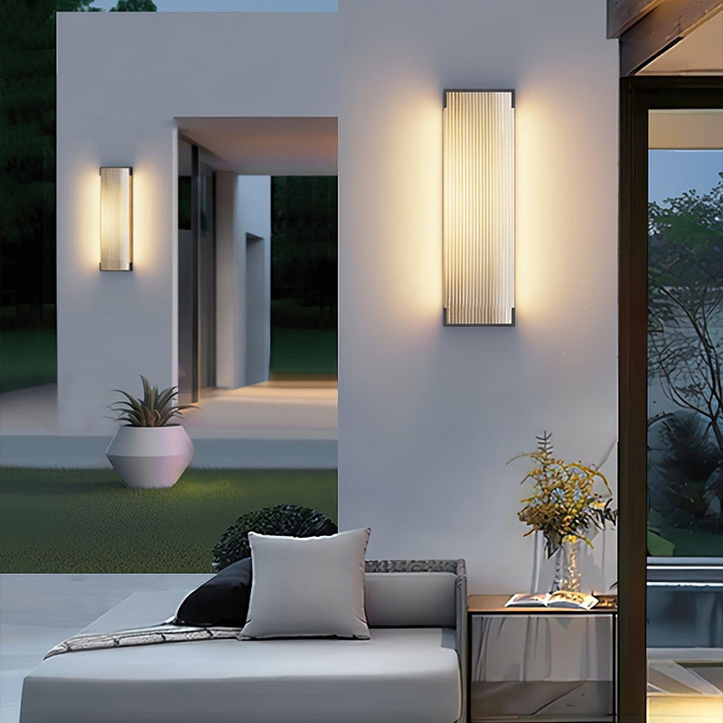 Rectangular Outdoor Wall Light-DWHOME