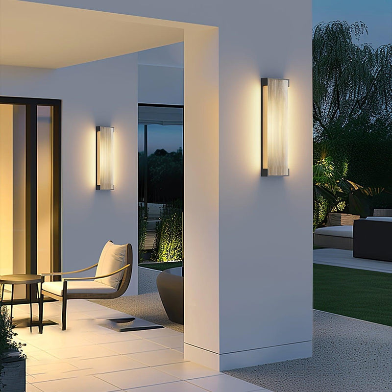Rectangular Outdoor Wall Light-DWHOME