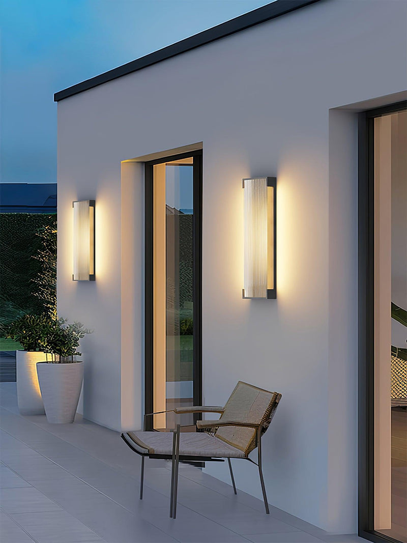 Rectangular Outdoor Wall Light-DWHOME