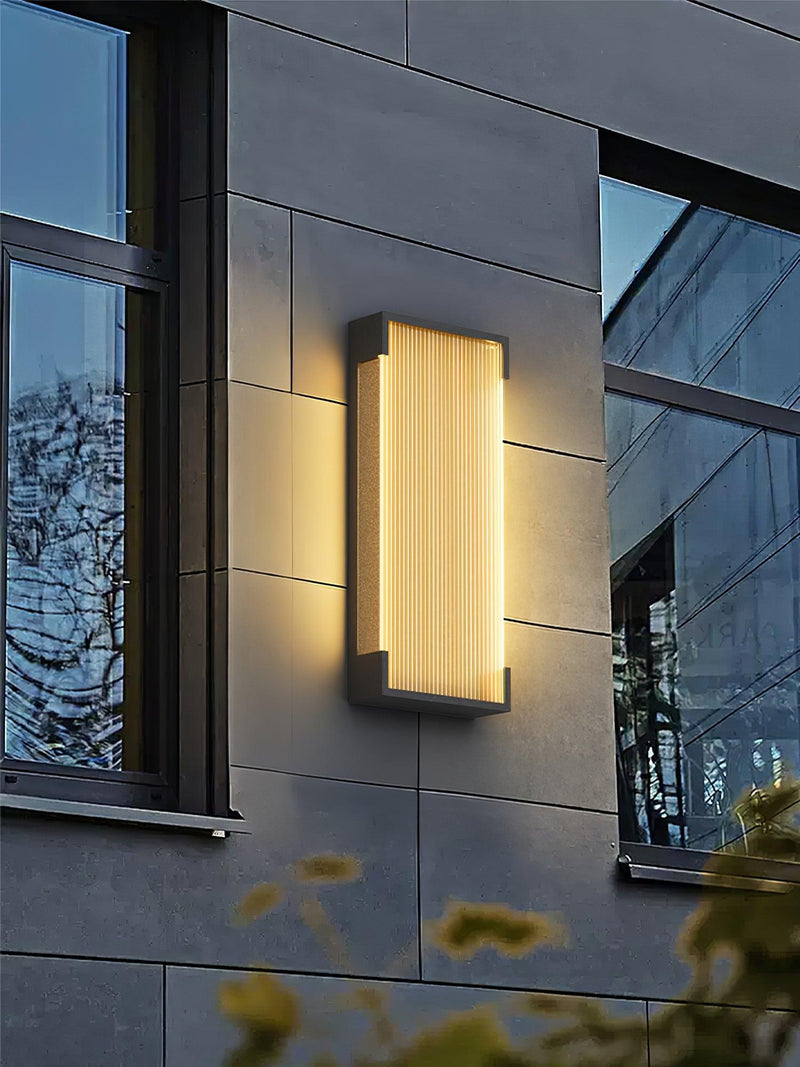 Rectangular Outdoor Wall Light-DWHOME