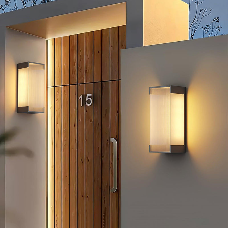 Rectangular Outdoor Wall Light-DWHOME