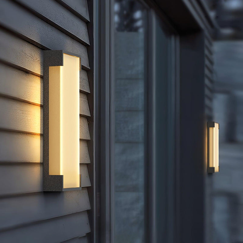 Rectangular Outdoor Wall Light-DWHOME