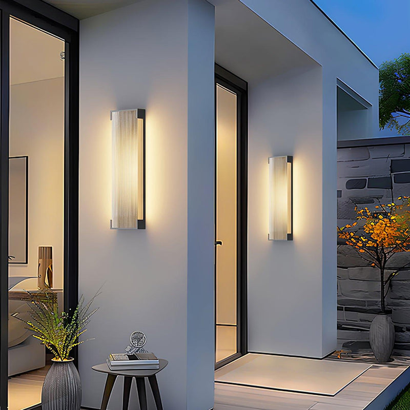 Rectangular Outdoor Wall Light-DWHOME