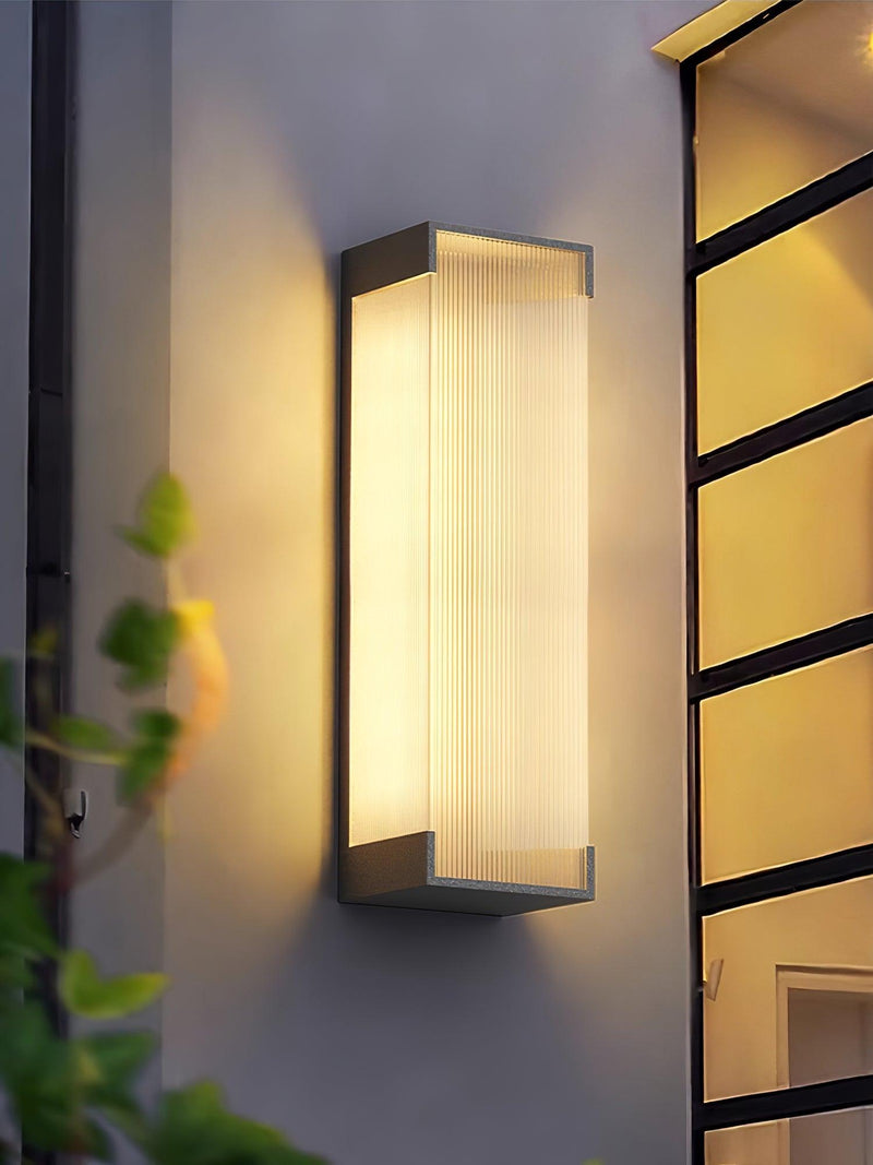Rectangular Outdoor Wall Light-DWHOME