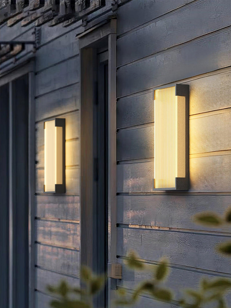 Rectangular Outdoor Wall Light-DWHOME