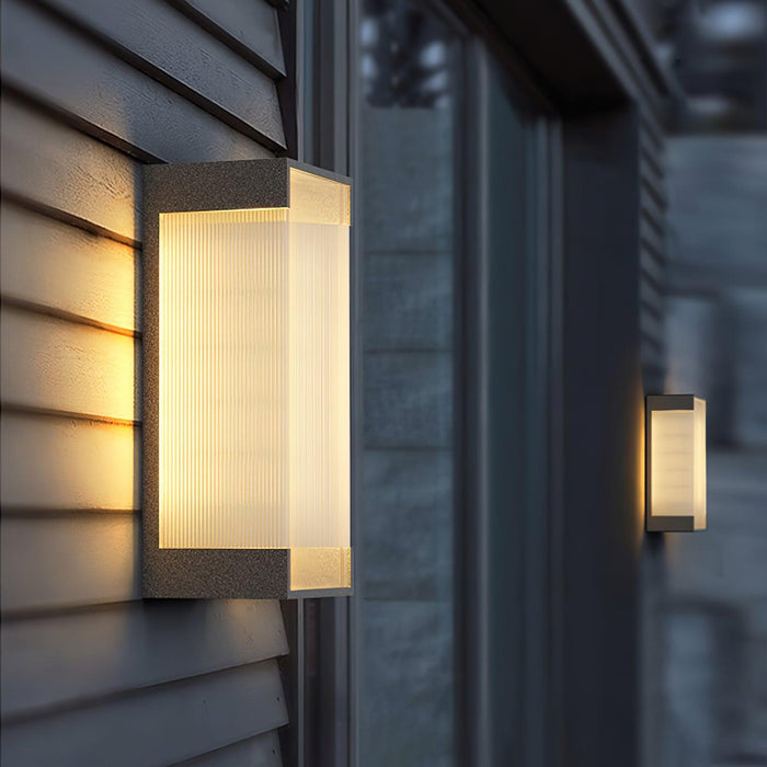 Rectangular Outdoor Wall Light - DWHOME