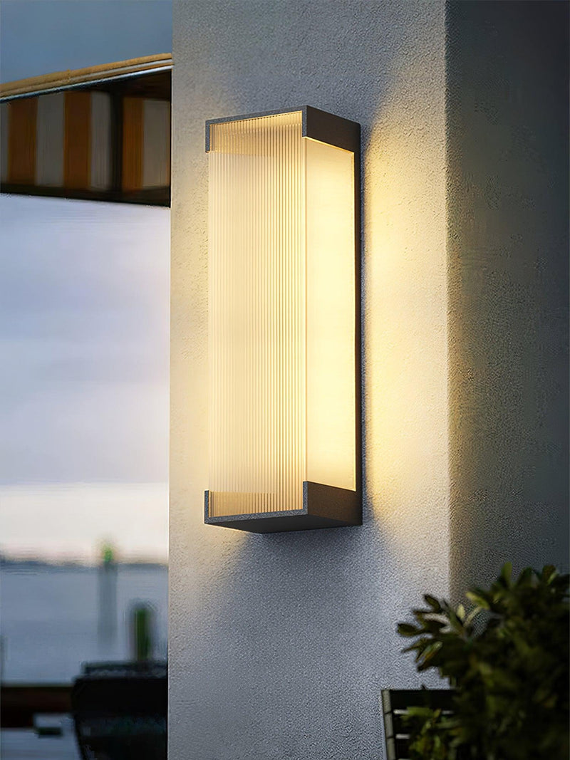 Rectangular Outdoor Wall Light-DWHOME