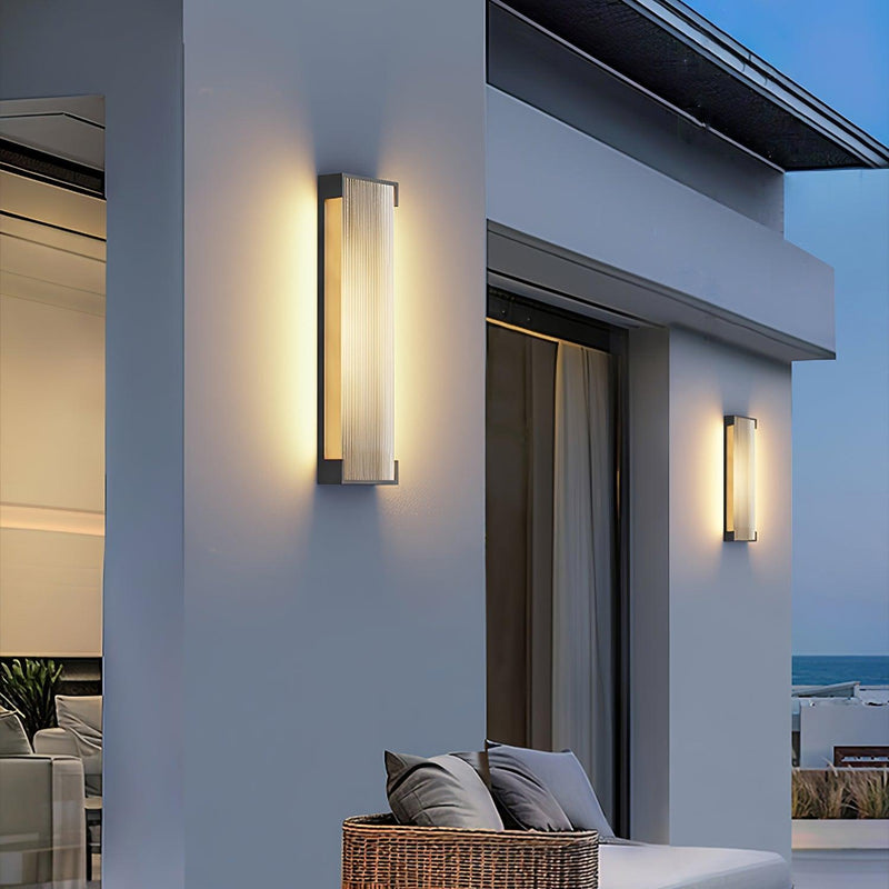Rectangular Outdoor Wall Light-DWHOME