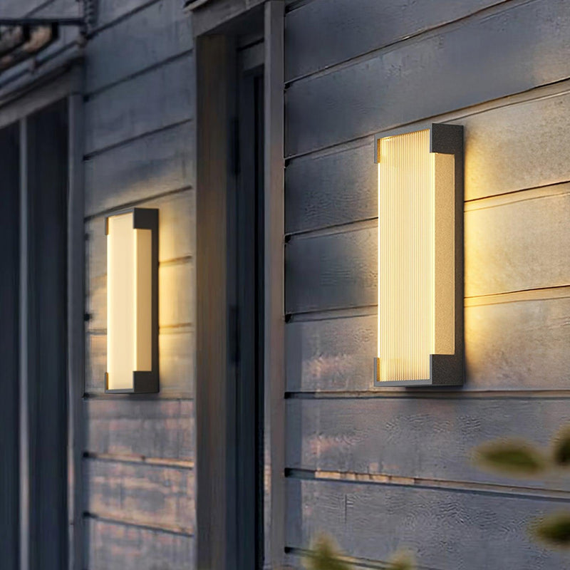 Rectangular Outdoor Wall Light-DWHOME