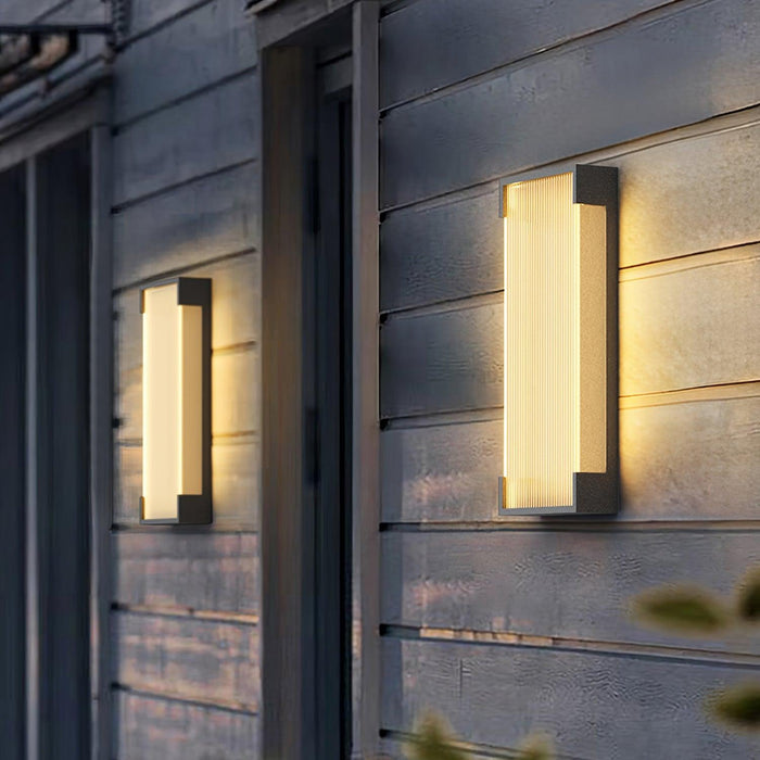 Rectangular Outdoor Wall Light - DWHOME