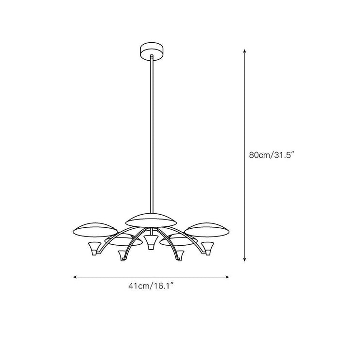 Redding Chandelier-DWHOME