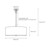 Reed Hanging Pendant Lamp-DWHOME