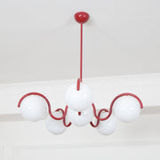 Reedway Curve Linear Chandelier-DWHOME