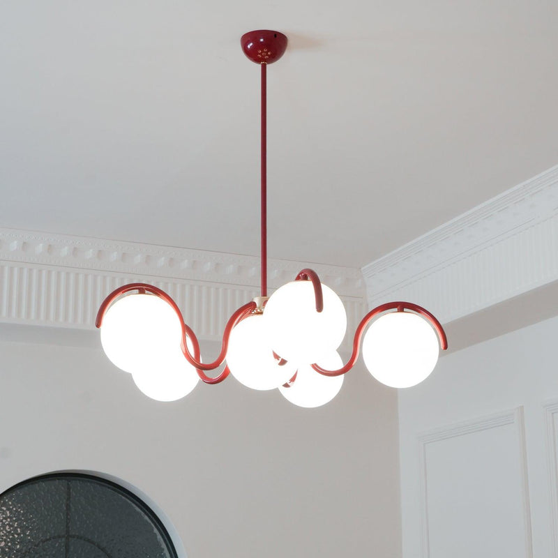 Reedway Curve Linear Chandelier-DWHOME