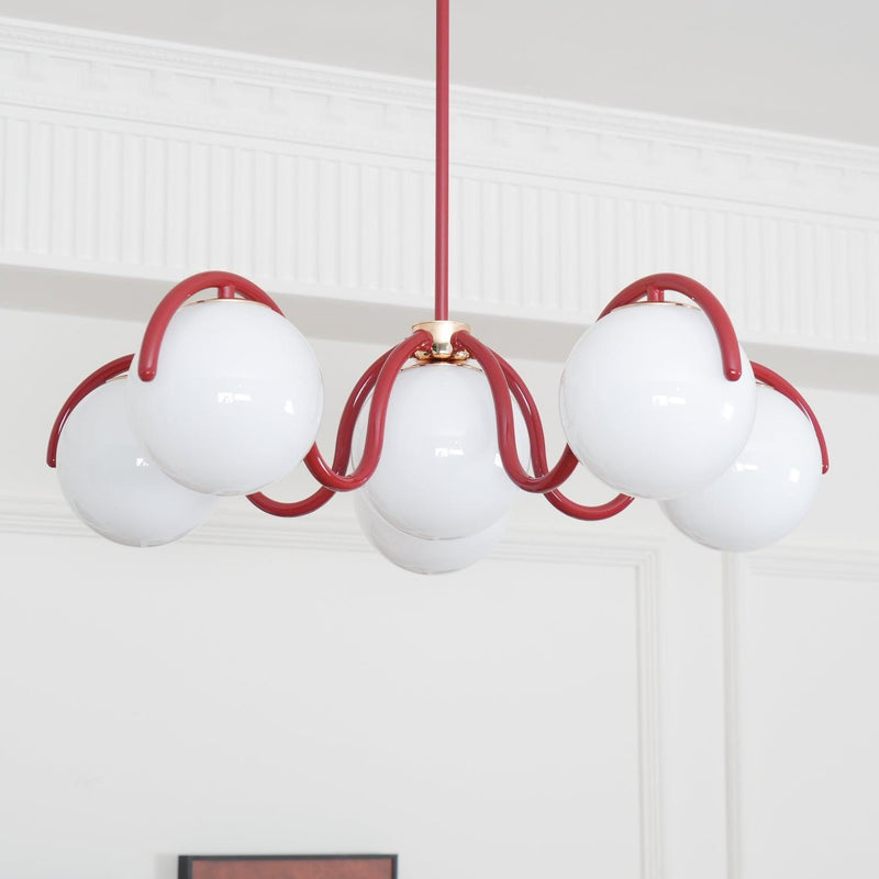 Reedway Curve Linear Chandelier-DWHOME