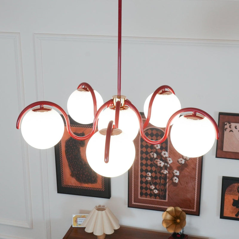 Reedway Curve Linear Chandelier-DWHOME