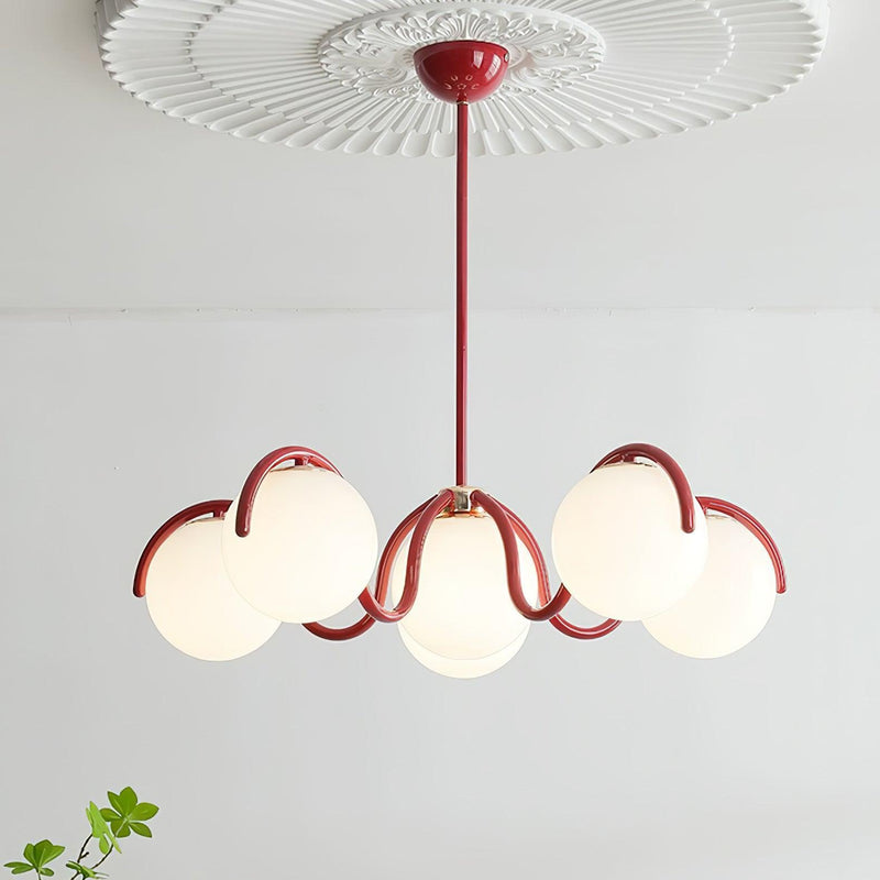 Reedway Curve Linear Chandelier-DWHOME