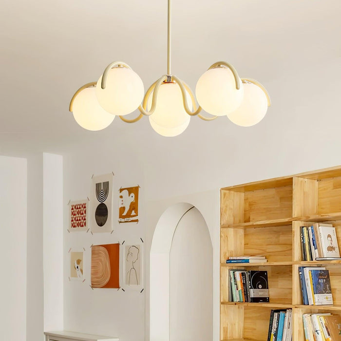 Reedway Curve Linear Chandelier - DWHOME