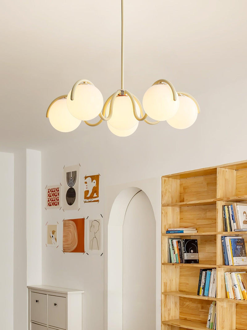 Reedway Curve Linear Chandelier-DWHOME