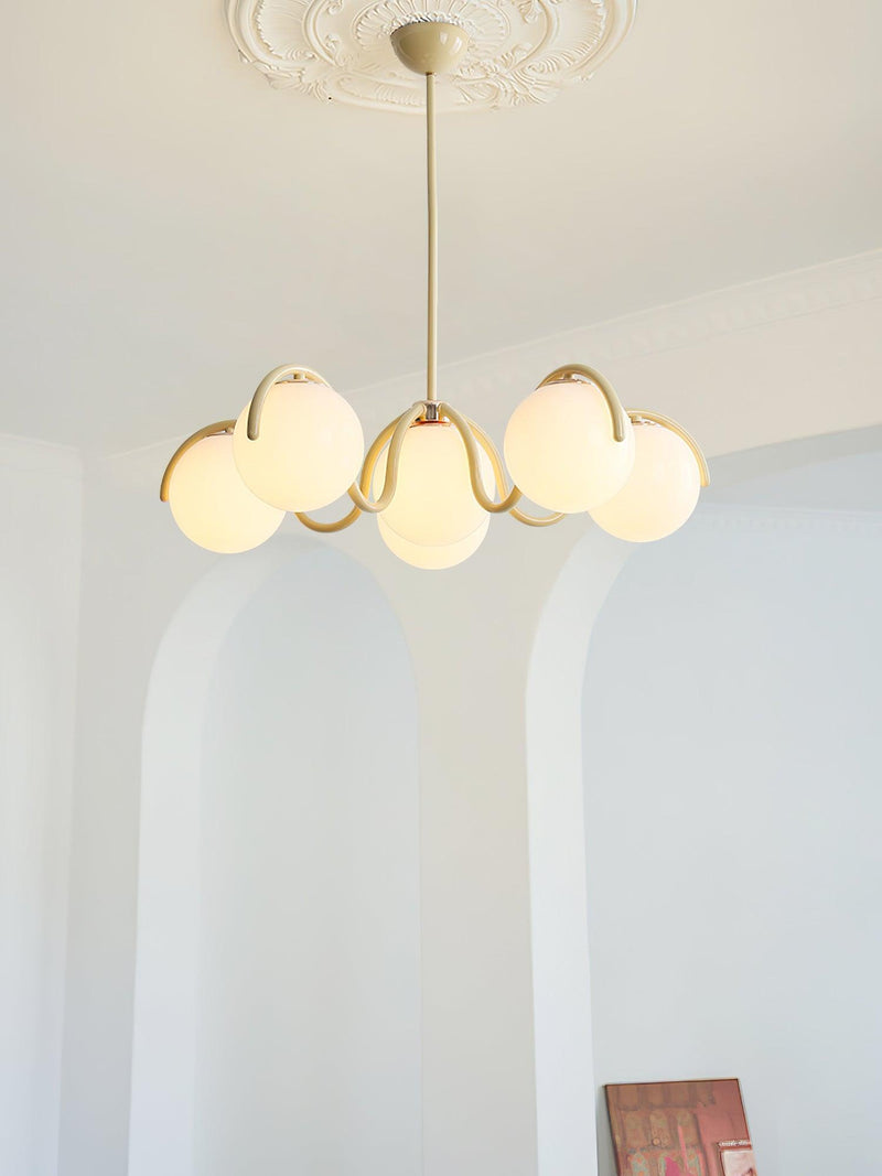 Reedway Curve Linear Chandelier-DWHOME