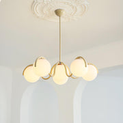 Reedway Curve Linear Chandelier-DWHOME