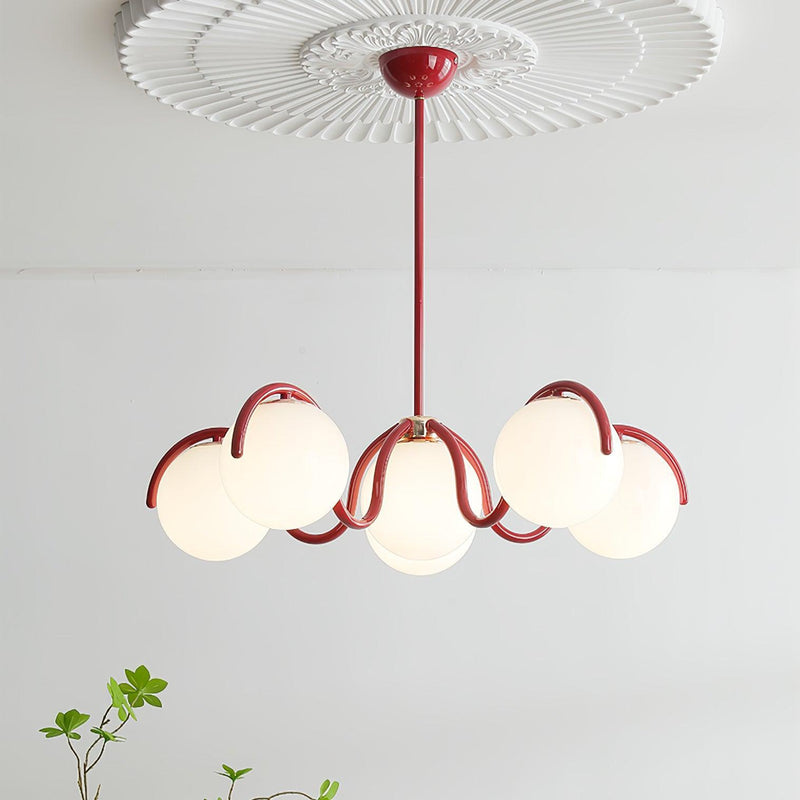Reedway Curve Linear Chandelier-DWHOME