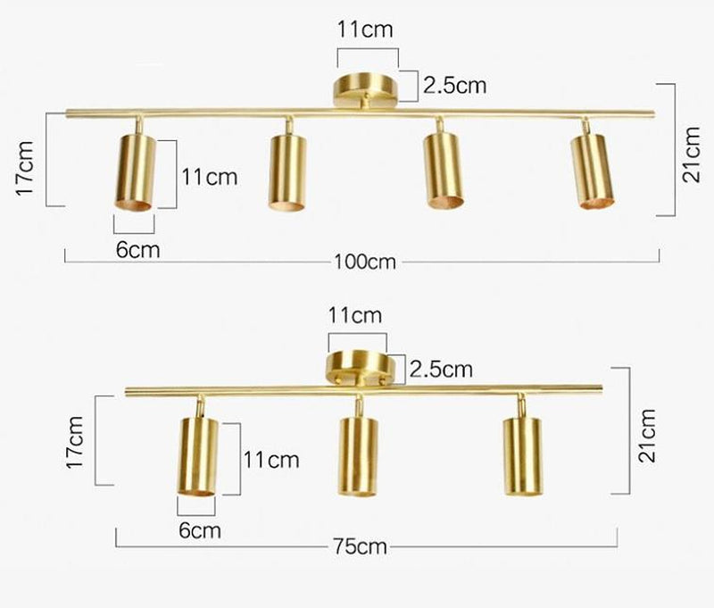 Reeford Modern Minimalist Adjustable Ceiling Light / Wall Light / Track Light-DWHOME