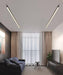 Reetahnna Slim Rectangular Linear Ceiling Lamp.