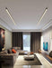 Reetahnna Slim Rectangular Linear Ceiling Lamp.