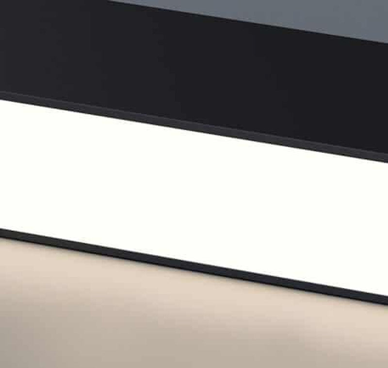 Reetahnna Slim Rectangular Linear Ceiling Lamp-DWHOME