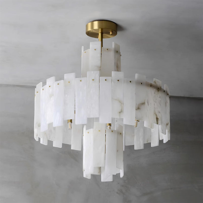Regina Alabaster Chandelier-DWHOME