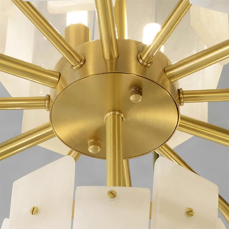 Regina Alabaster Chandelier-DWHOME