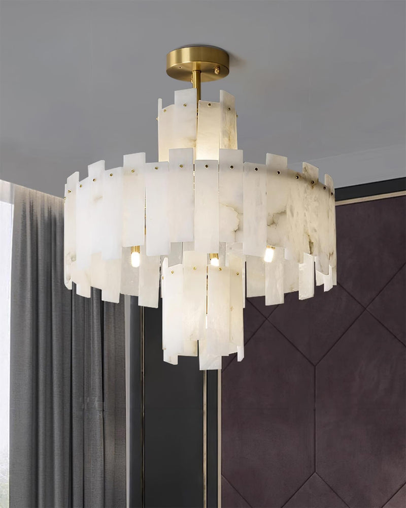 Regina Alabaster Chandelier-DWHOME