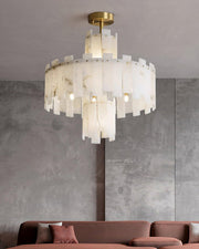 Regina Alabaster Chandelier-DWHOME