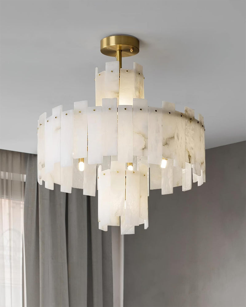 Regina Alabaster Chandelier-DWHOME