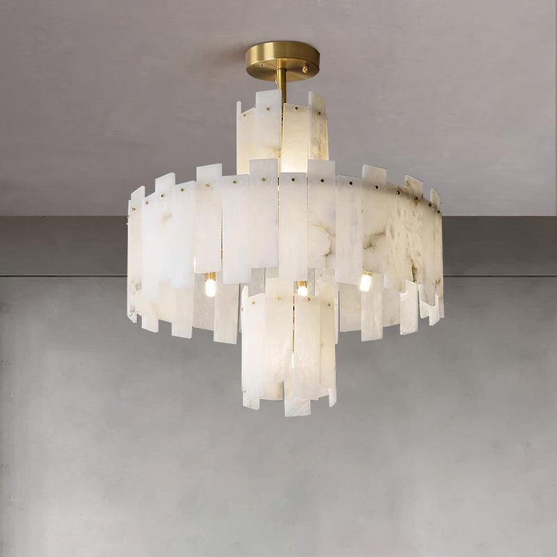 Regina Alabaster Chandelier-DWHOME