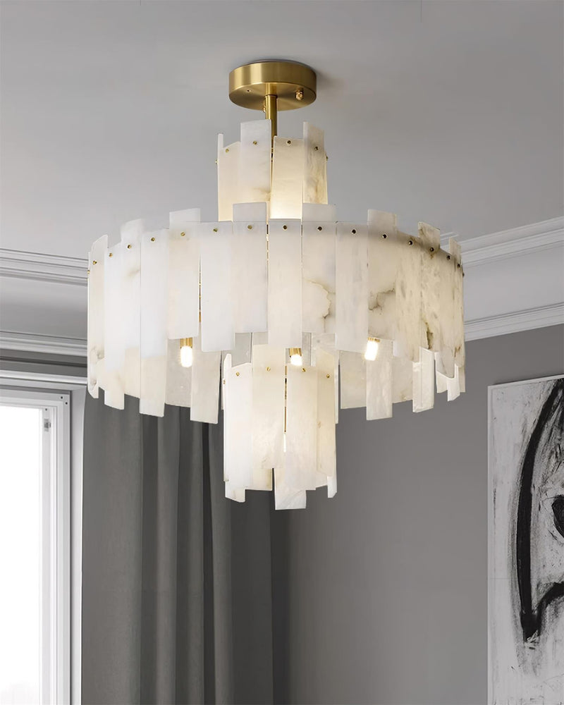 Regina Alabaster Chandelier-DWHOME