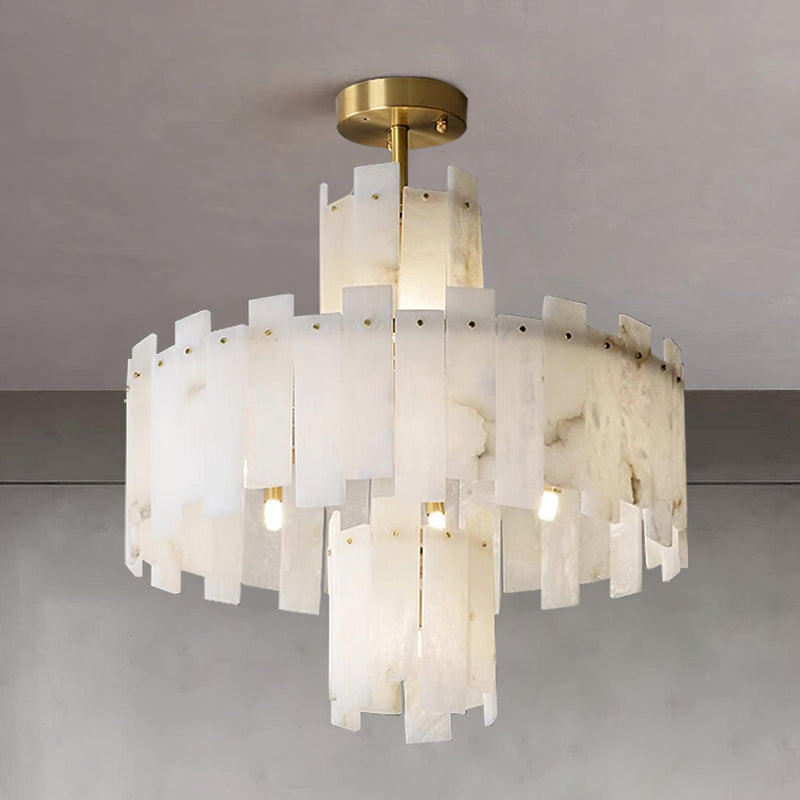 Regina Alabaster Chandelier-DWHOME