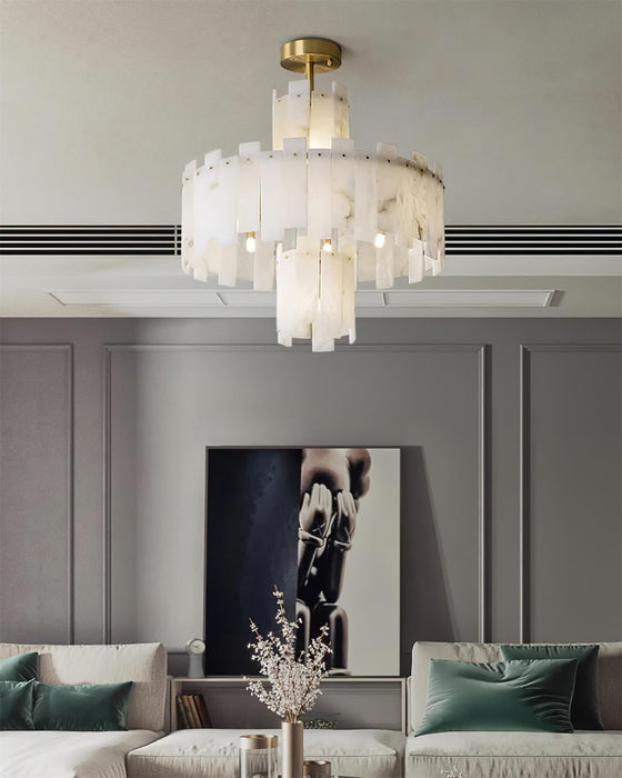 Regina Alabaster Chandelier - DWHOME