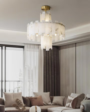Regina Alabaster Chandelier-DWHOME